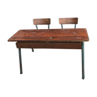Vintage double desk