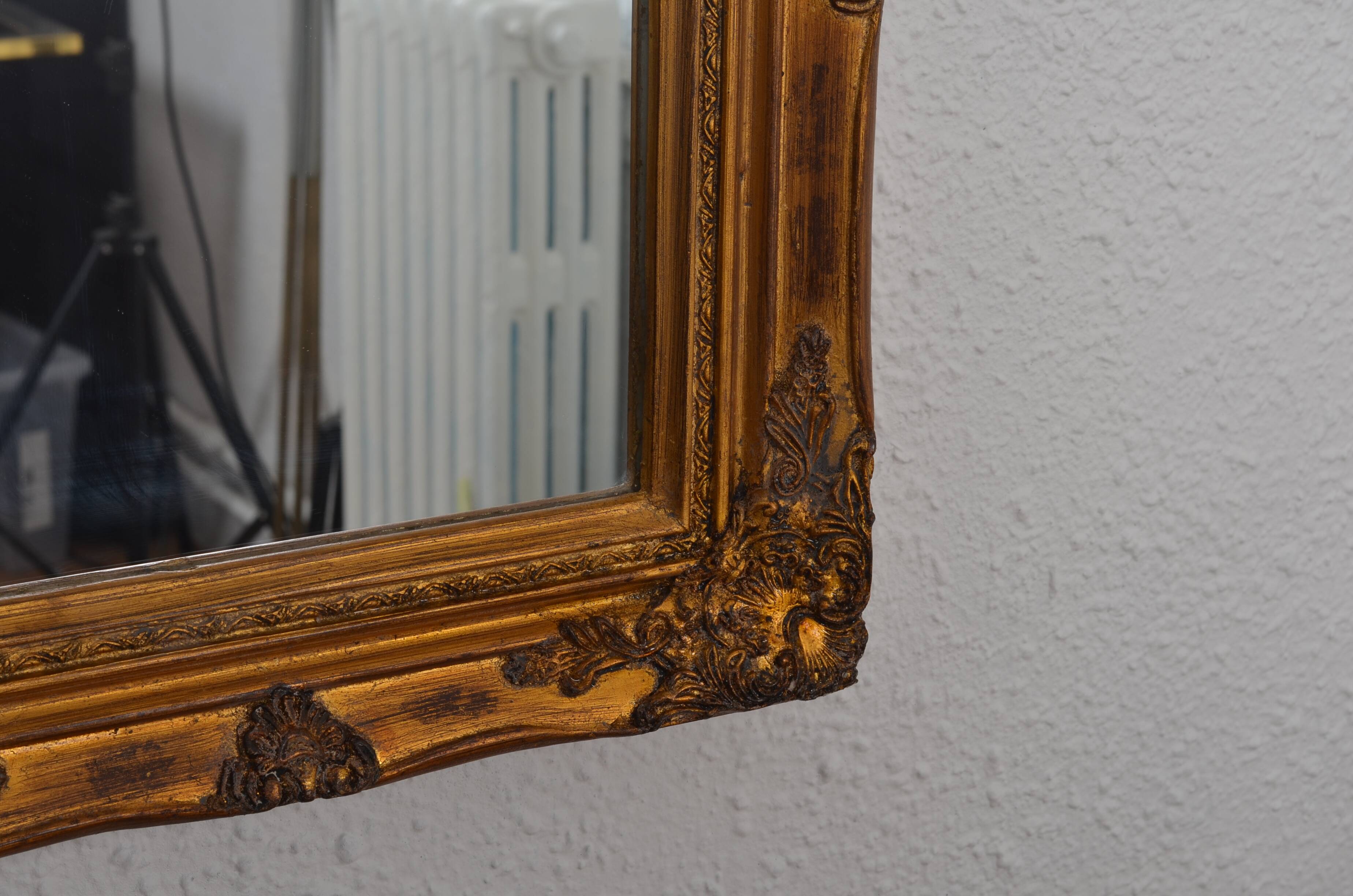 Gold Baroque Mirror Kare Design