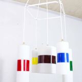 Chandelier with vintage suspensions