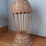 Marotte wicker rattan hat head Senegal