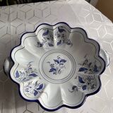 Plat en faïence François Bernard