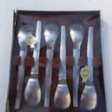 6 stainless steel ice cream scoops France
