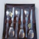 6 stainless steel ice cream scoops France