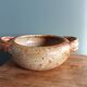 Vegetable dish soup tureen in Puisaye stoneware signed Jean-Pierre Prud’homme.