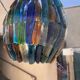 lustre en pate de verre Murano vintage