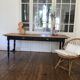 Table de ferme en sapin