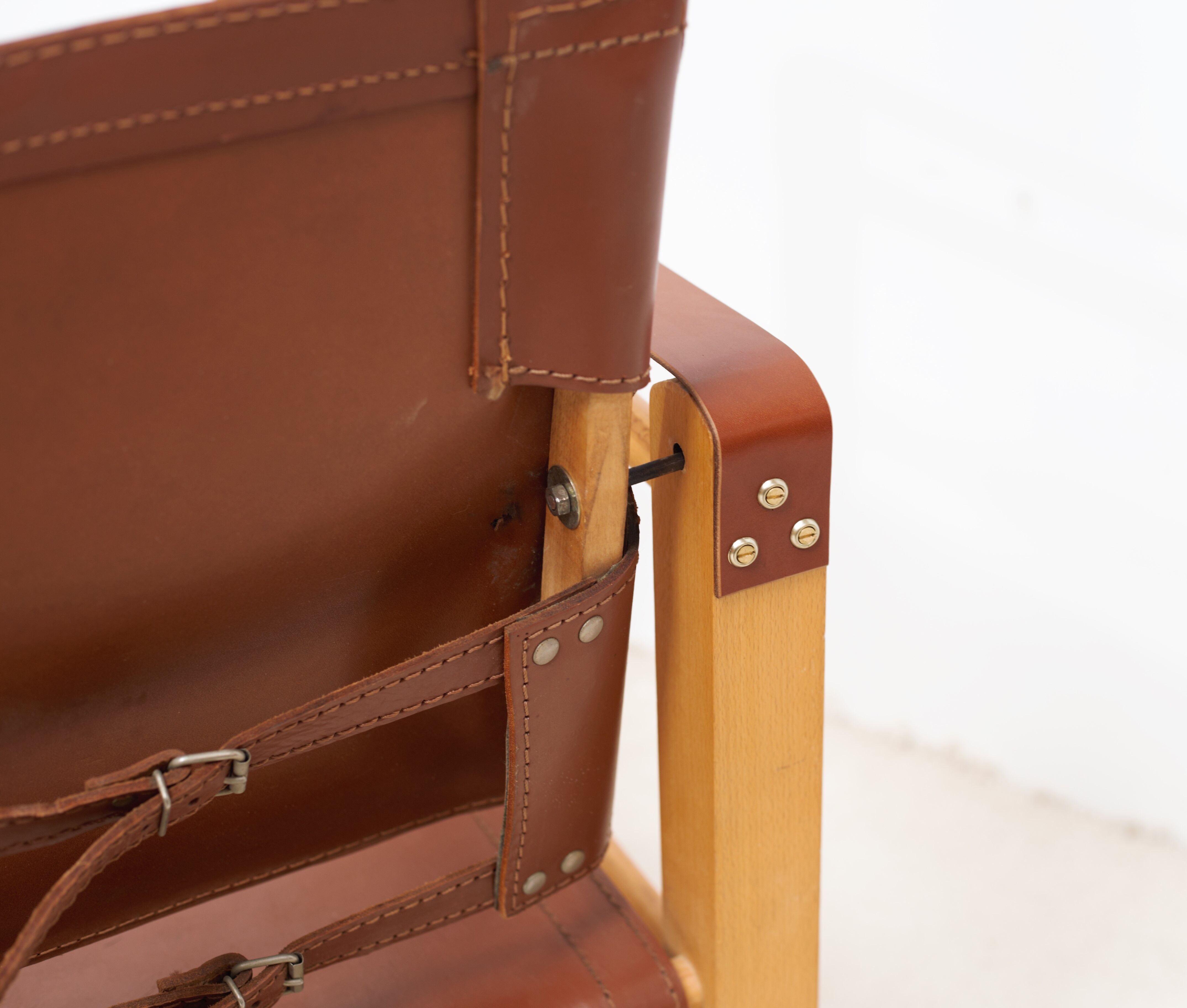 Safari armchair Aage Bruun & Son