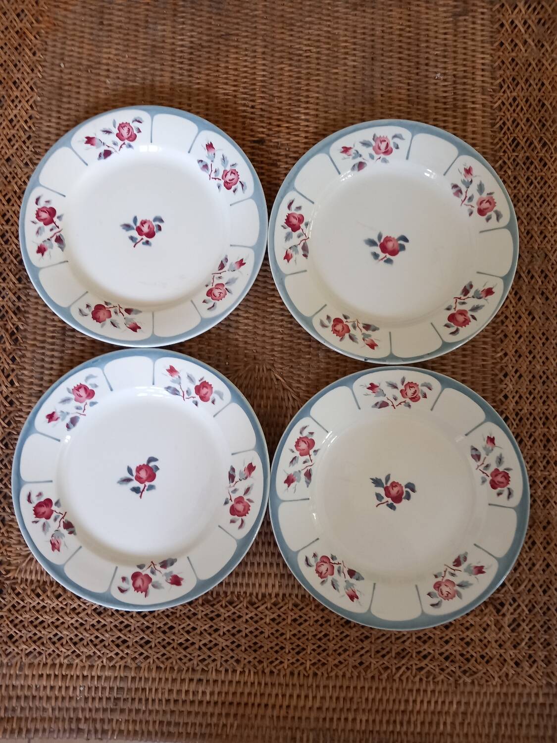 Digoin Sarreguemines plates