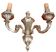 Grande applique murale de Style LXV  Bronze patiné