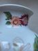 Vase millefiori porcelaine vintage