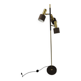 Koch & Lowy floorlamp with three spotlights