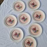 8 assiettes a dessert fromage salade villeroy et boch modele 1584  21,