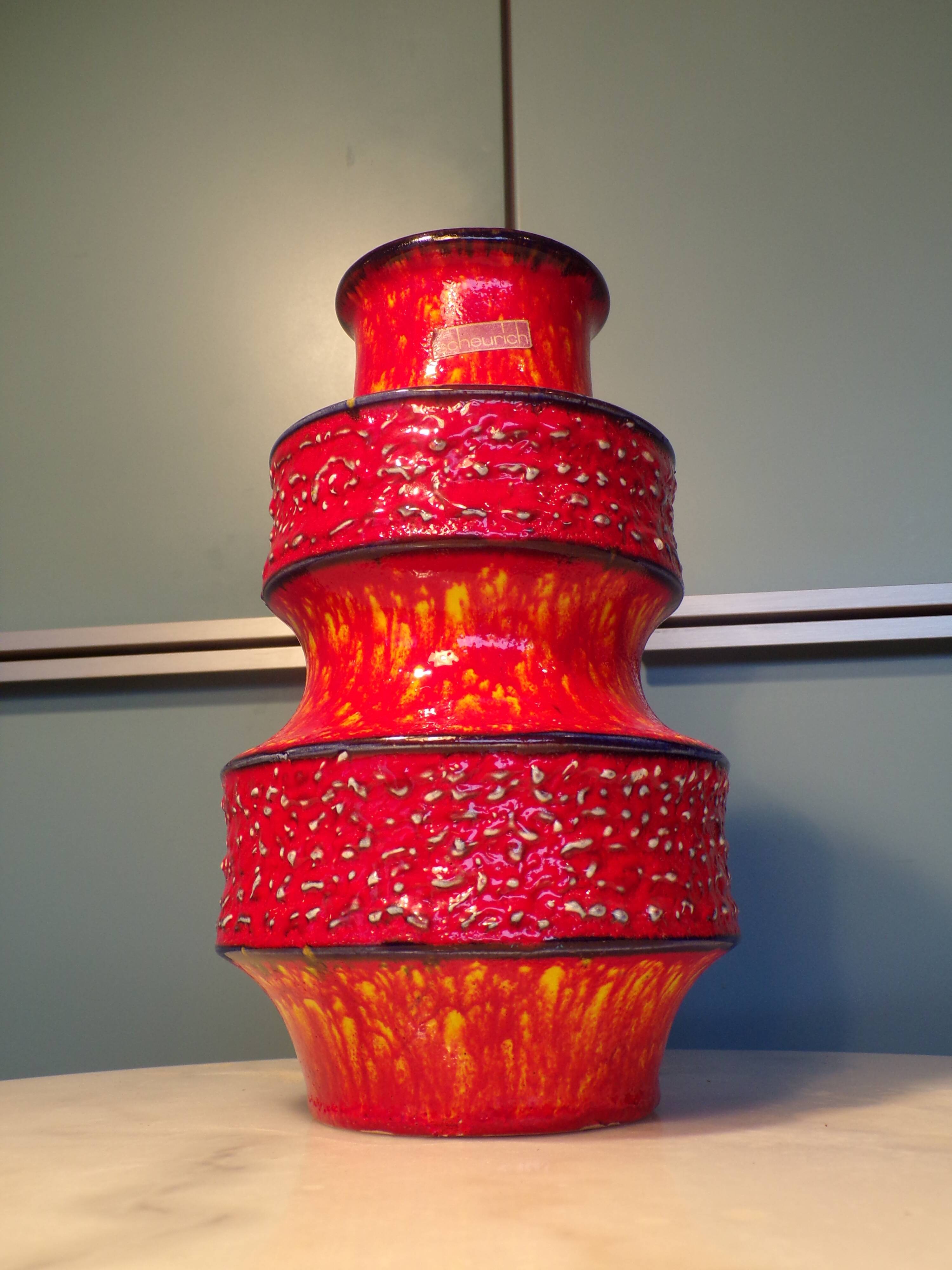 Vase pagode WG scheurich 267-25