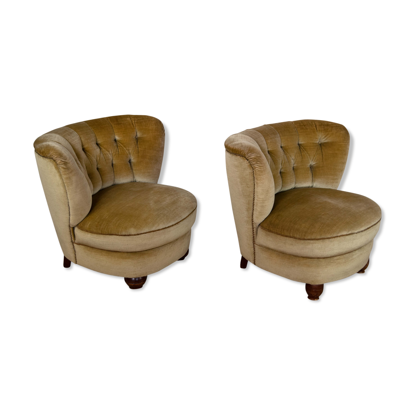 Fauteuils club des années 1950