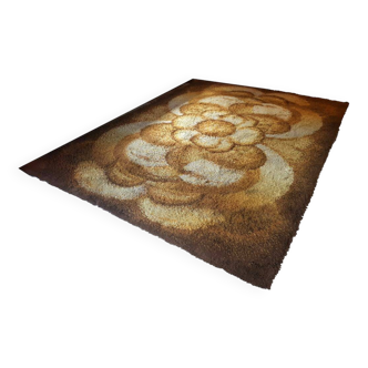 Large Vintage Rug • Pop Psyche • XXL • 295 cm x 200 cm • 1970
