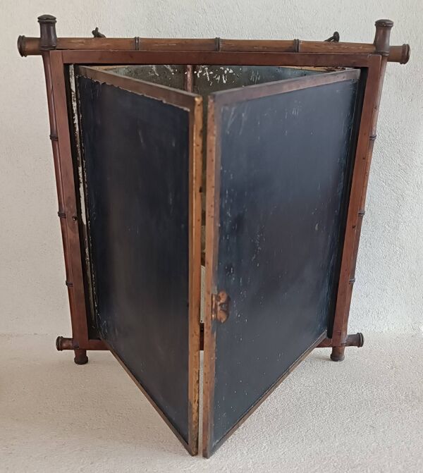 Miroir triptyque de barbier