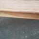 Old patina farm table turned feet