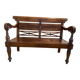 Indonesian wooden bench