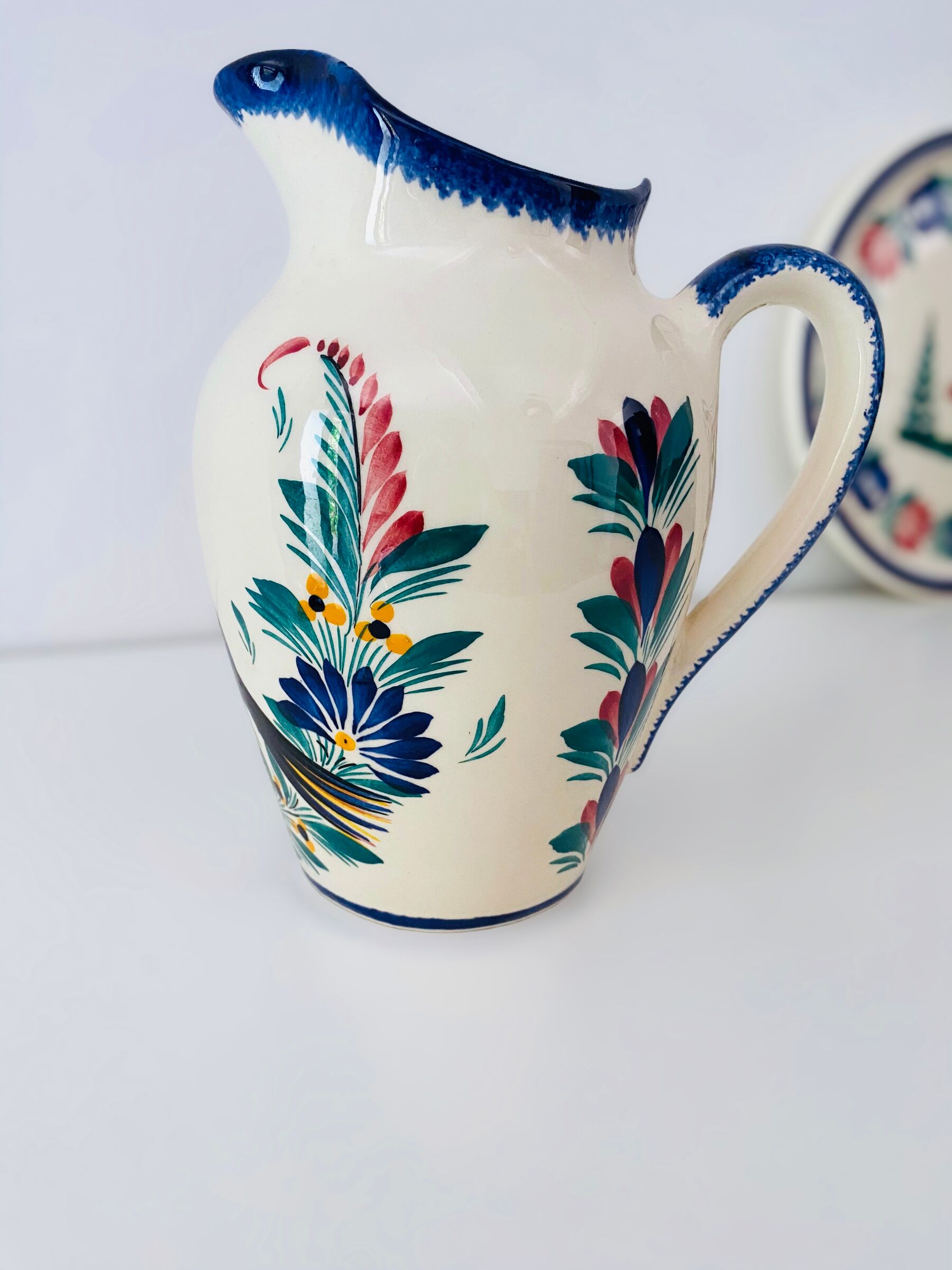 Carafe Breton craftsmanship Henriot Quimper