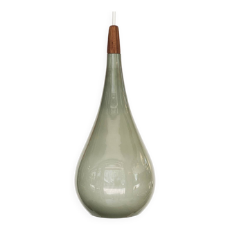 Glass pendant light p289 by Michael Bang for Nordisk solar/Holmegaard. Denmark 1960s