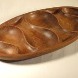 Teak aperitif tray 40 x 22