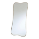 Monumental Brass Wall Mirror, Italy, 1950s