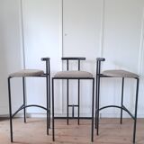 Set of 3 Tokyo bar stools by Rodney Kinsman for Bieffeplast.