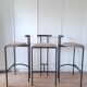 Set of 3 Tokyo bar stools by Rodney Kinsman for Bieffeplast.