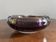 Cendrier rond violet foncé, Murano