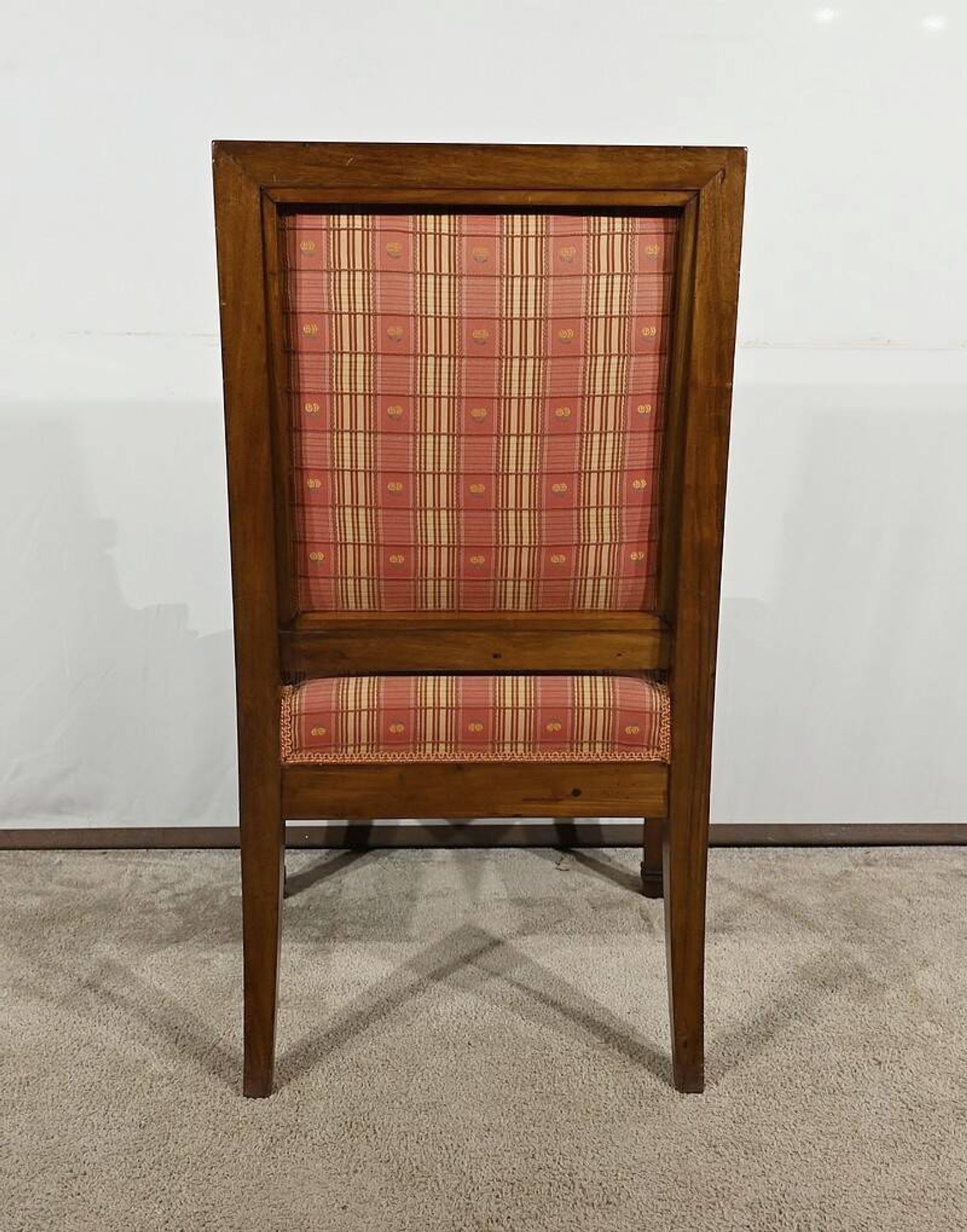Fauteuil en Acajou Massif, époque Directoire – Début XIXe