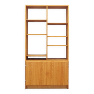 Ash bookcase, Danish design, 1970s, production: Denmark