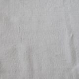 Old damask tablecloth
