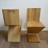 “Zig Zag” chair by Gerrit T. Rietveld