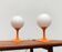 Mid-century Swiss table lamps by E.R. Nele for Temde, set of 2