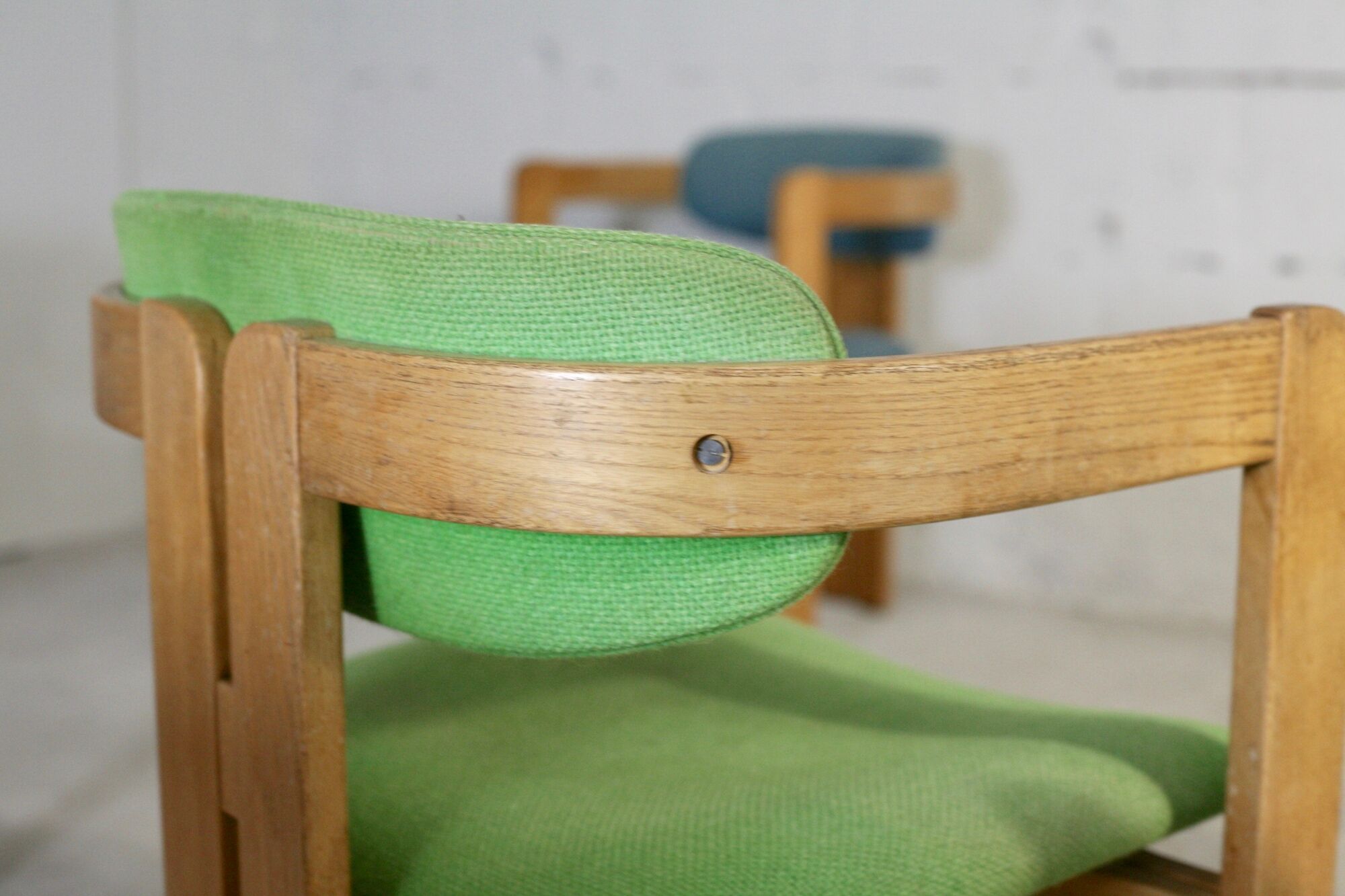 7 Chairs Pigreco by Tobia Scarpa, Gavina Edition, Italy, 50s