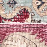 7x11 Wine Red & Beige Classic Persian Rug, 201x323 Cm