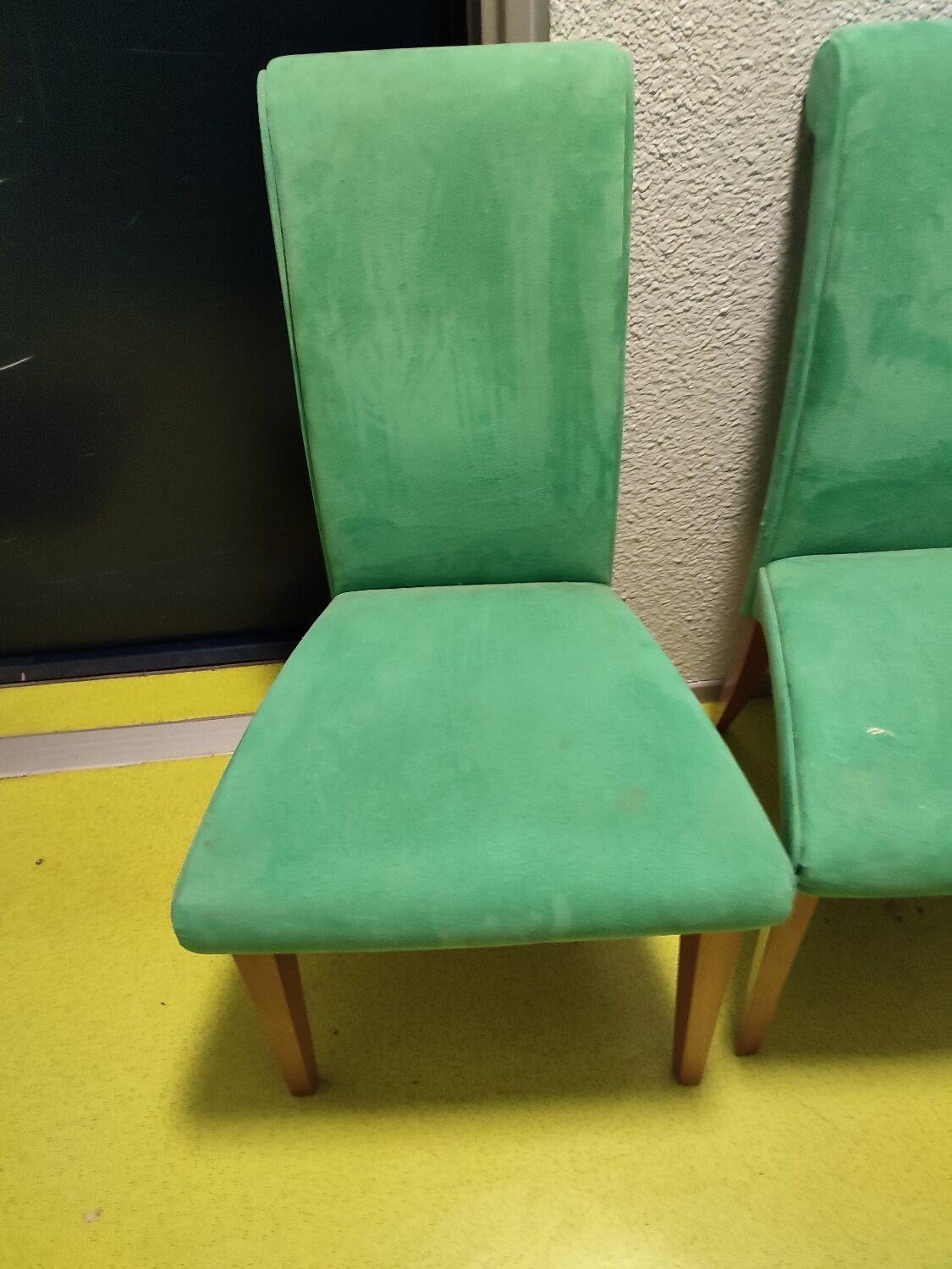 4 chaises Cattelan vintage Italie