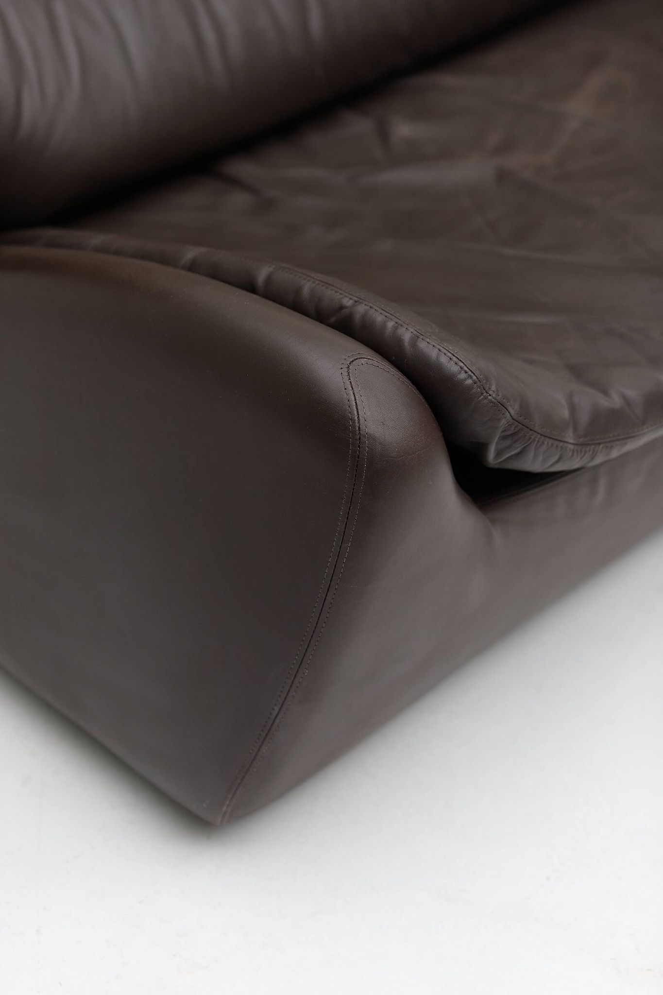 three-seat sofa model Pasha, manufactured in the 1970s by Durlet, Belgium.