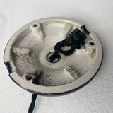 Industrial enamel pendant lamp