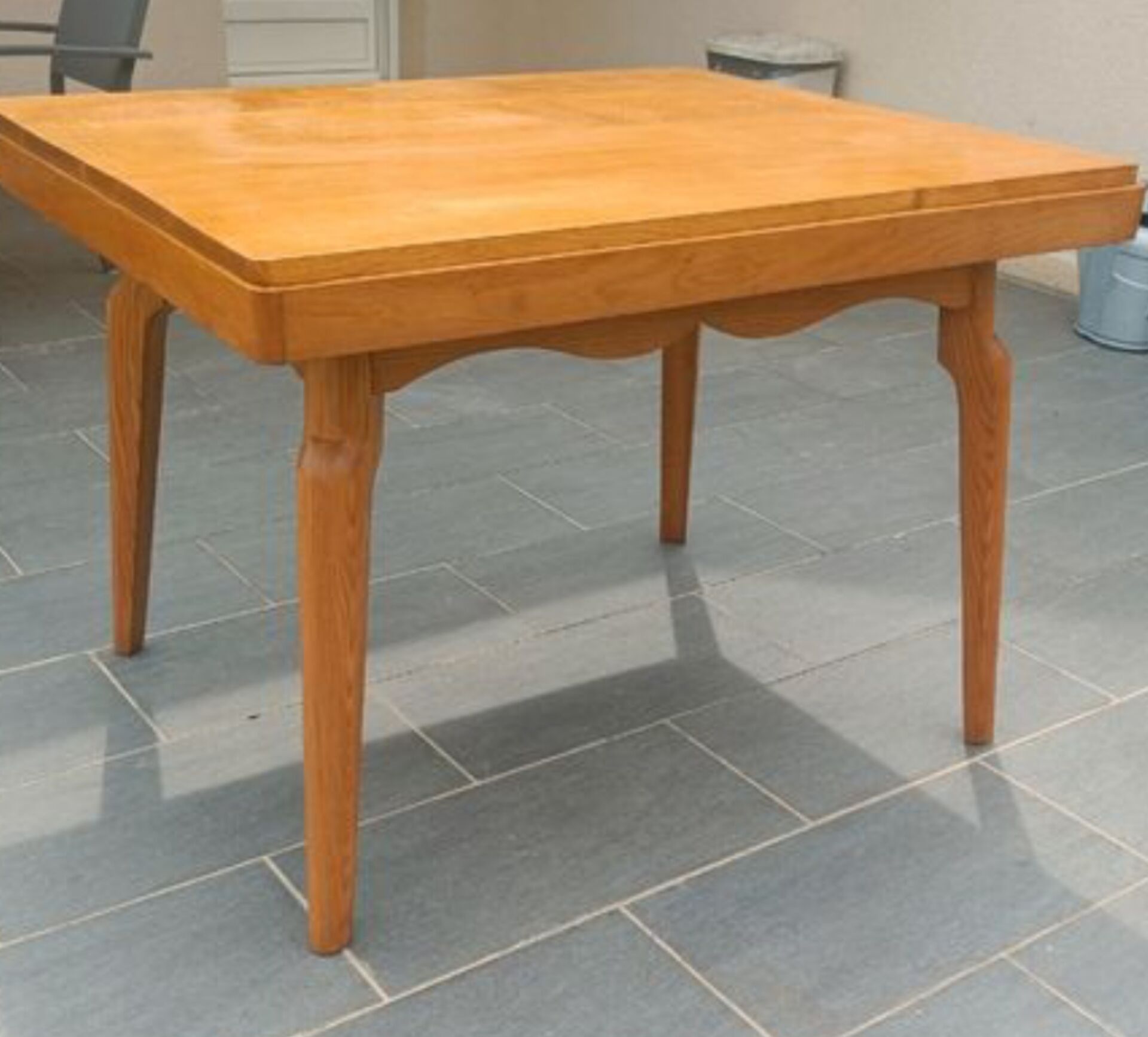 Scandinavian solid oak table