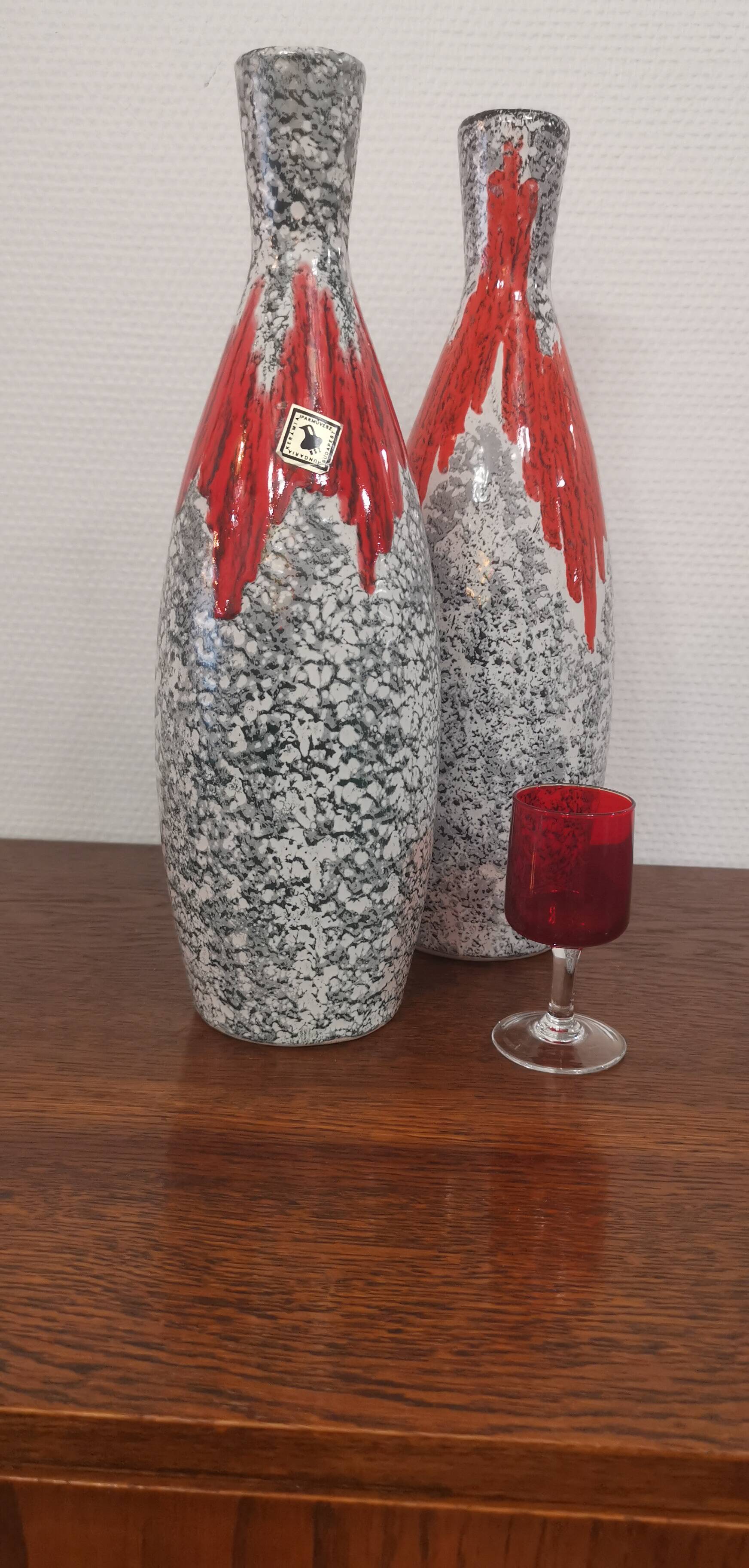 Vintage Fat Lava Vase Made in Hungary in the 70s