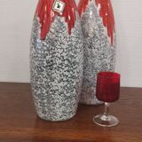 Vintage Fat Lava Vase Made in Hungary in the 70s
