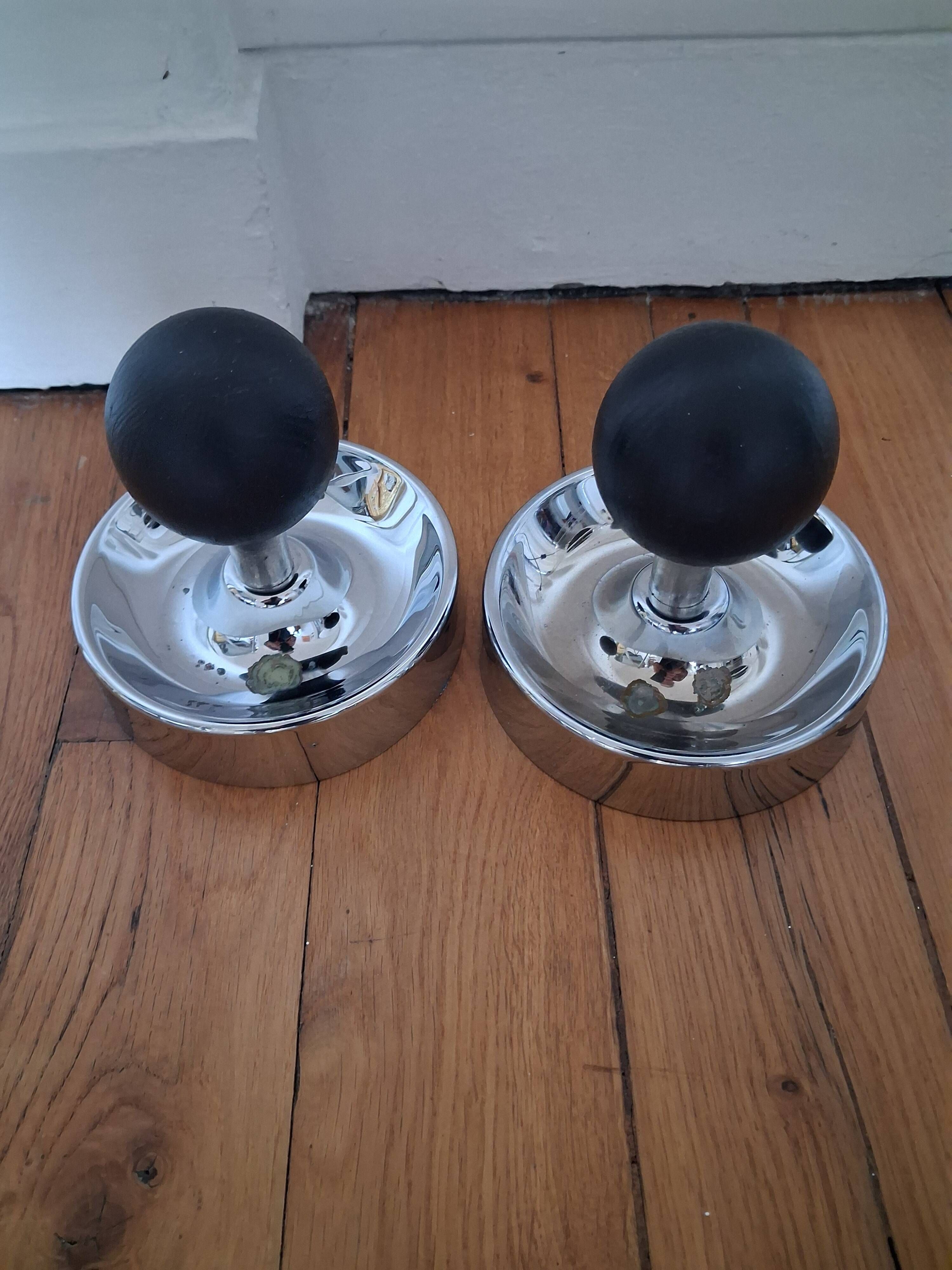 Pair of coat hooks 1980