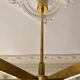 Lustre "Pastoral" en laiton avec six globes Hans-Agne Jakobsson