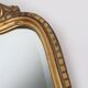 Baroque mirror in gilded wood, France 1950s