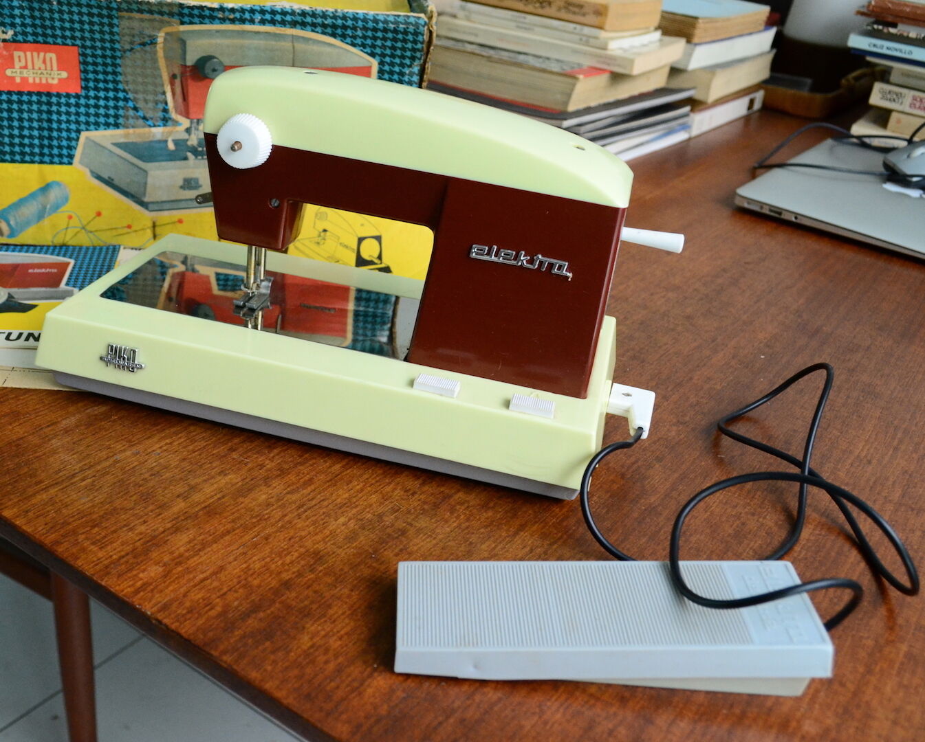 50s elektra Piko toy sewing machine