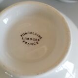 Set of 3 purple bowls