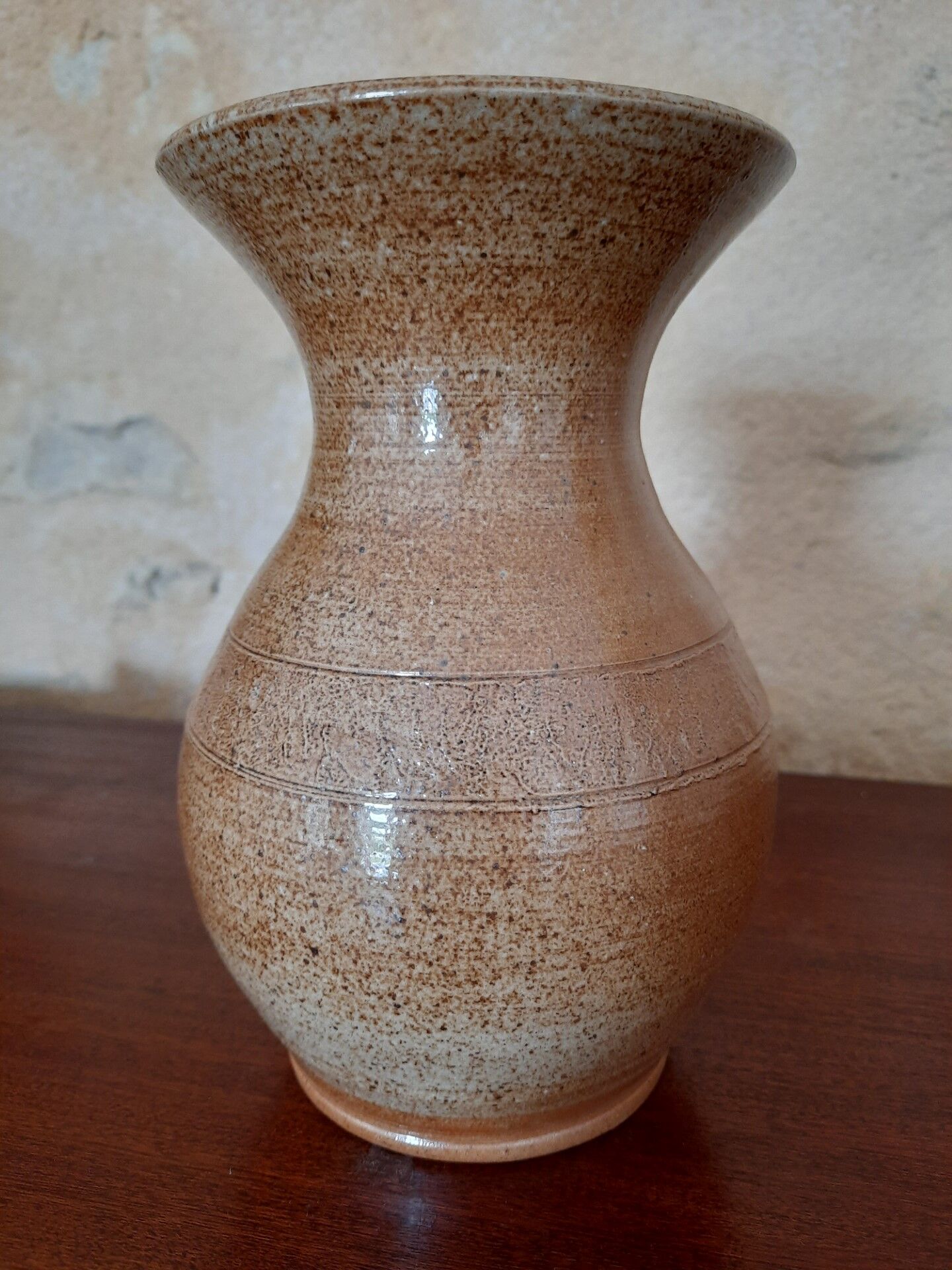 Sandstone vase