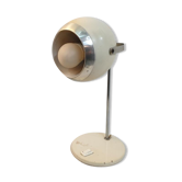 Lampe eyeball blanche luminaire vintage