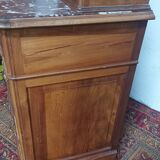 Commode coiffeuse Louis XV en noyer